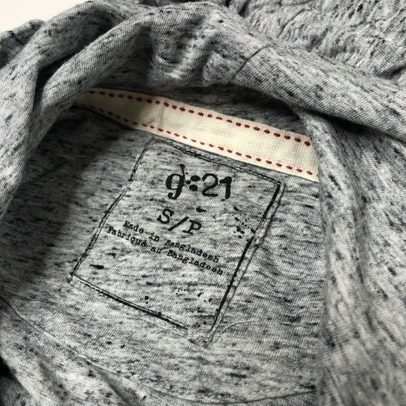 G:21 Men's Varsity Heathered Grey Los Angeles 78 Sport Double Layered Hoodie Top - Picture 2 of 10